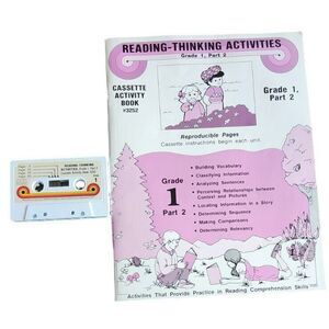 Reading - Thinking Activities - Grade 1, Part 2 - Cassette Activity‎ Book #3252